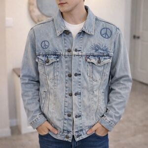 Authentic Levi’s Trucker Denim Jacket from the Water<Less collection